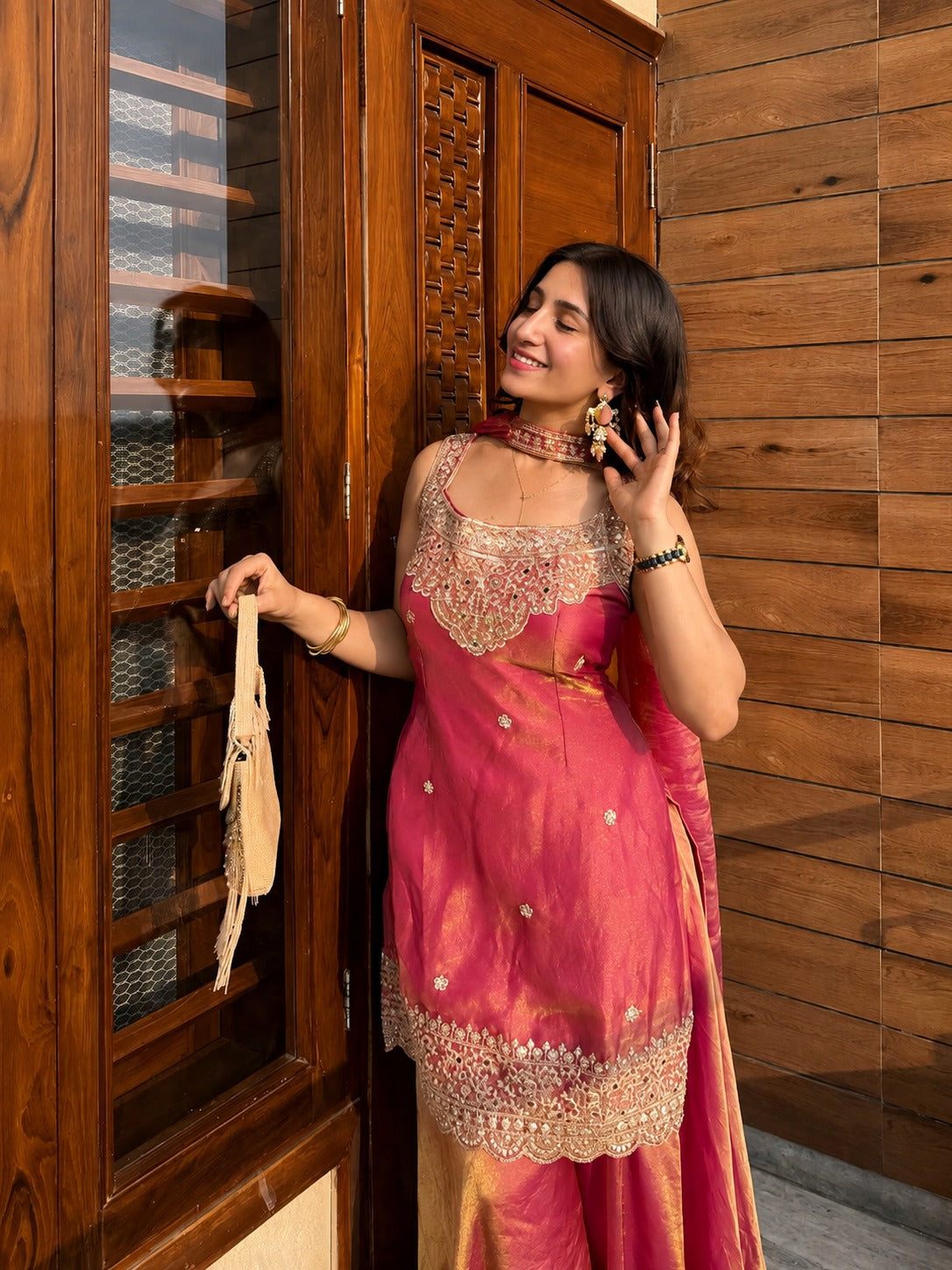 Mumtaz pink Designer Lehenga Set
