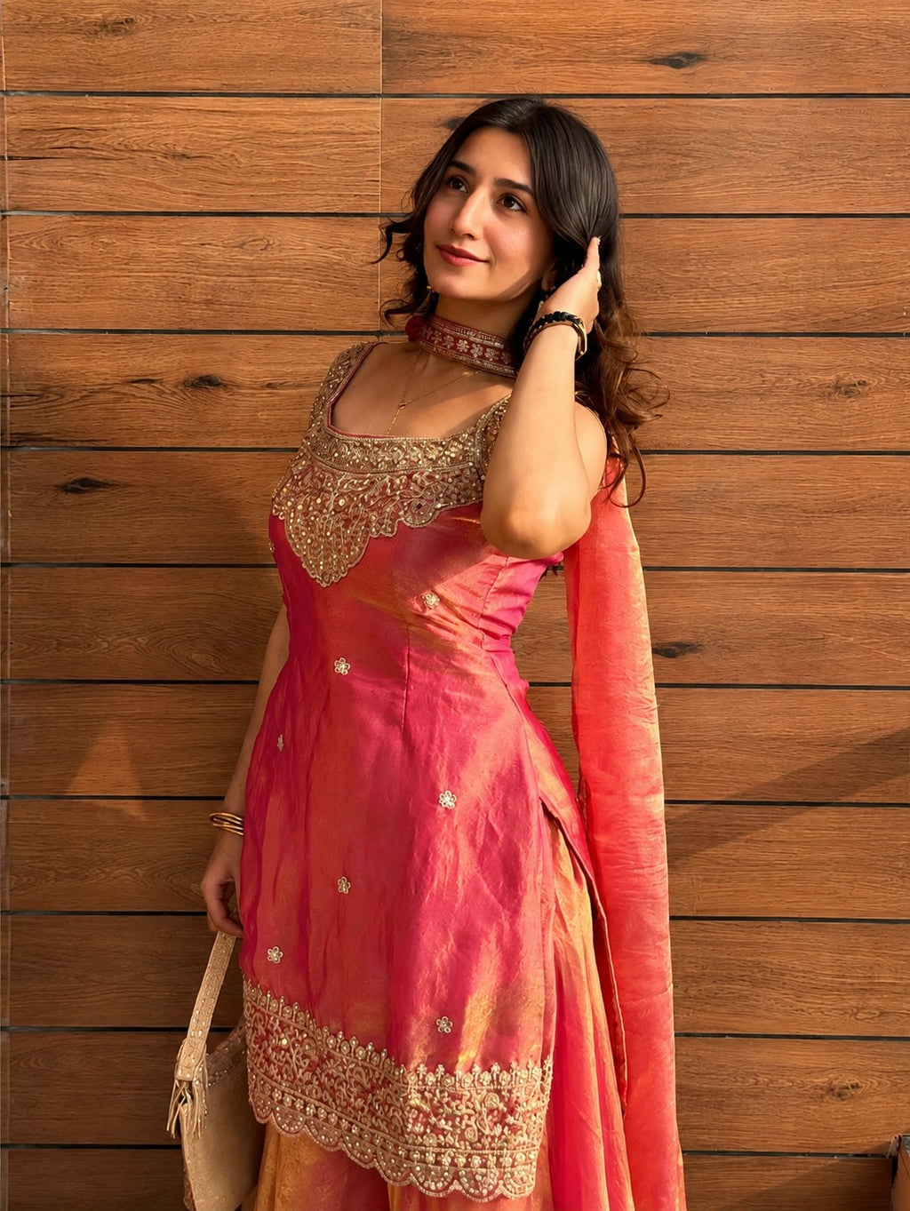 Mumtaz pink Designer Lehenga Set