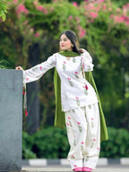 Gulabo Phoolkari Farshi Suit Set