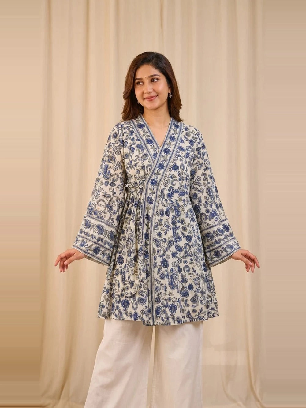 Noor-e-Baagh Angrakha Kurta Set