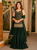 Zoya Emerald Embroidered Kurti