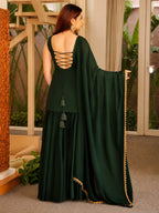 Zoya Emerald Embroidered Kurti