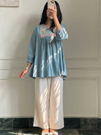 Janki Cotton Embroidery Co-ord Set