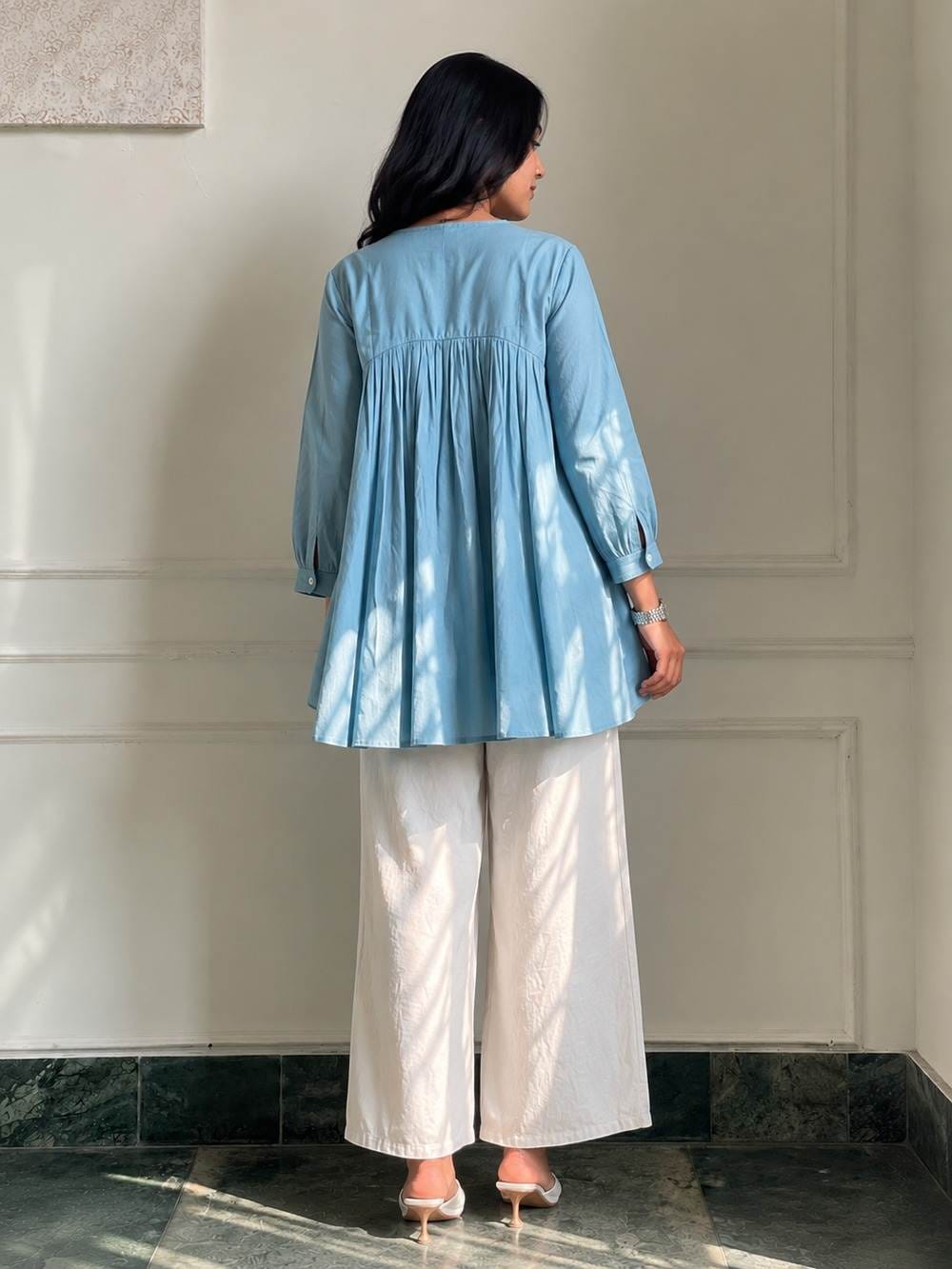 Janki Cotton Embroidery Co-ord Set