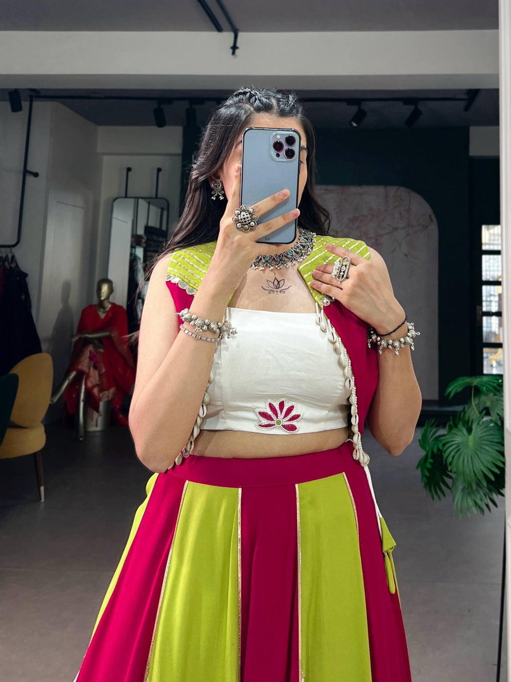 Morli Pearl Flair Lehenga Set