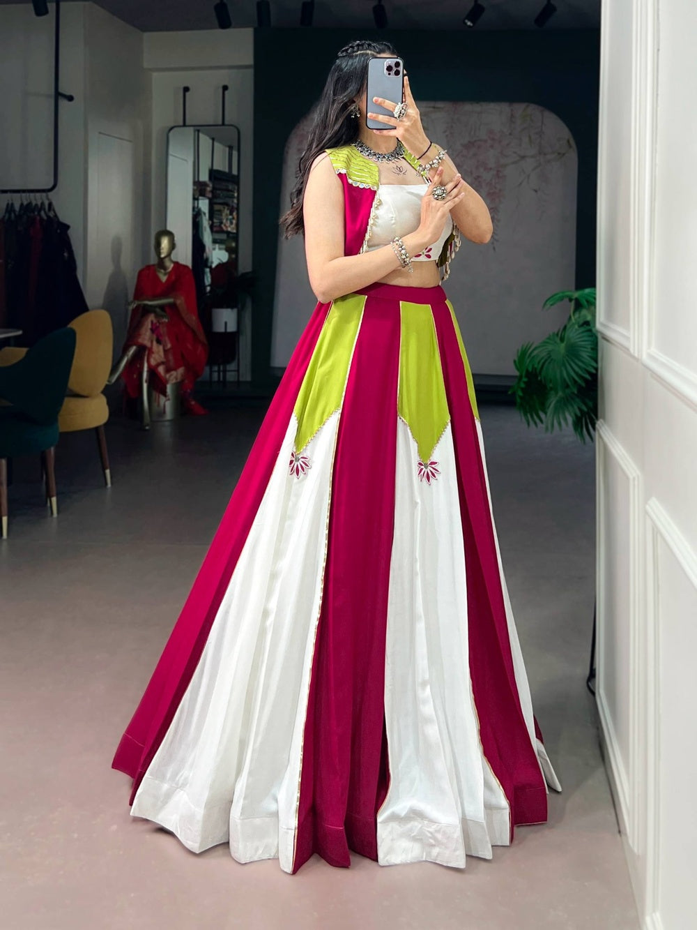 Morli Pearl Flair Lehenga Set