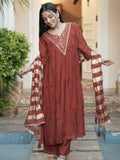 Heer Khatli Chanderi Suit Set